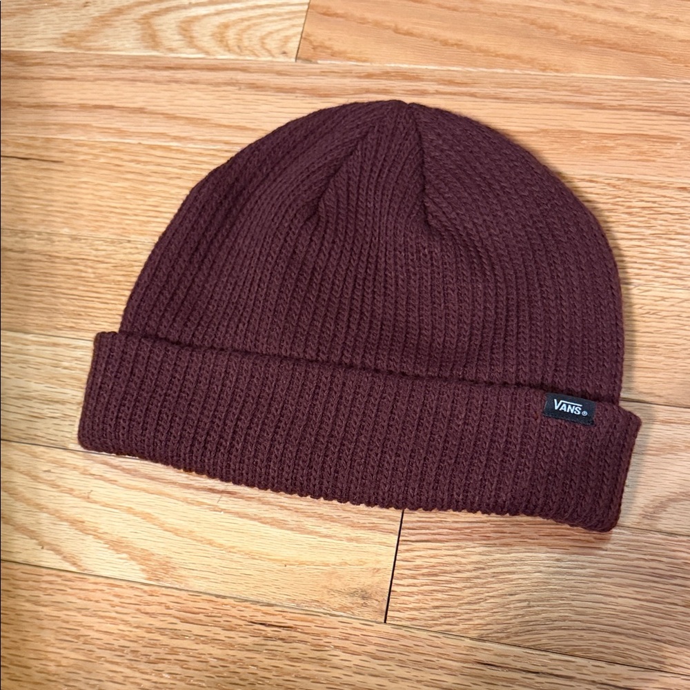 Vans Maroon Knit Beanie